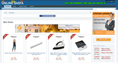 Desktop Screenshot of onlinesasta.com